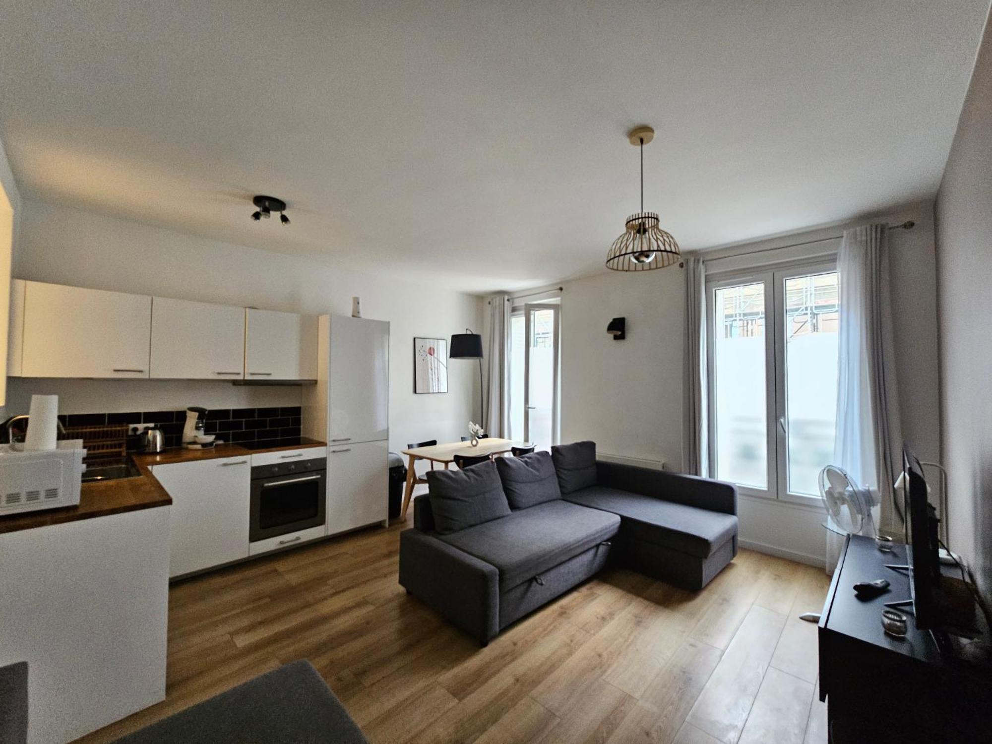 *Appartement Moderne/2 Minutes Du Metro* Saint-Ouen  Exteriör bild