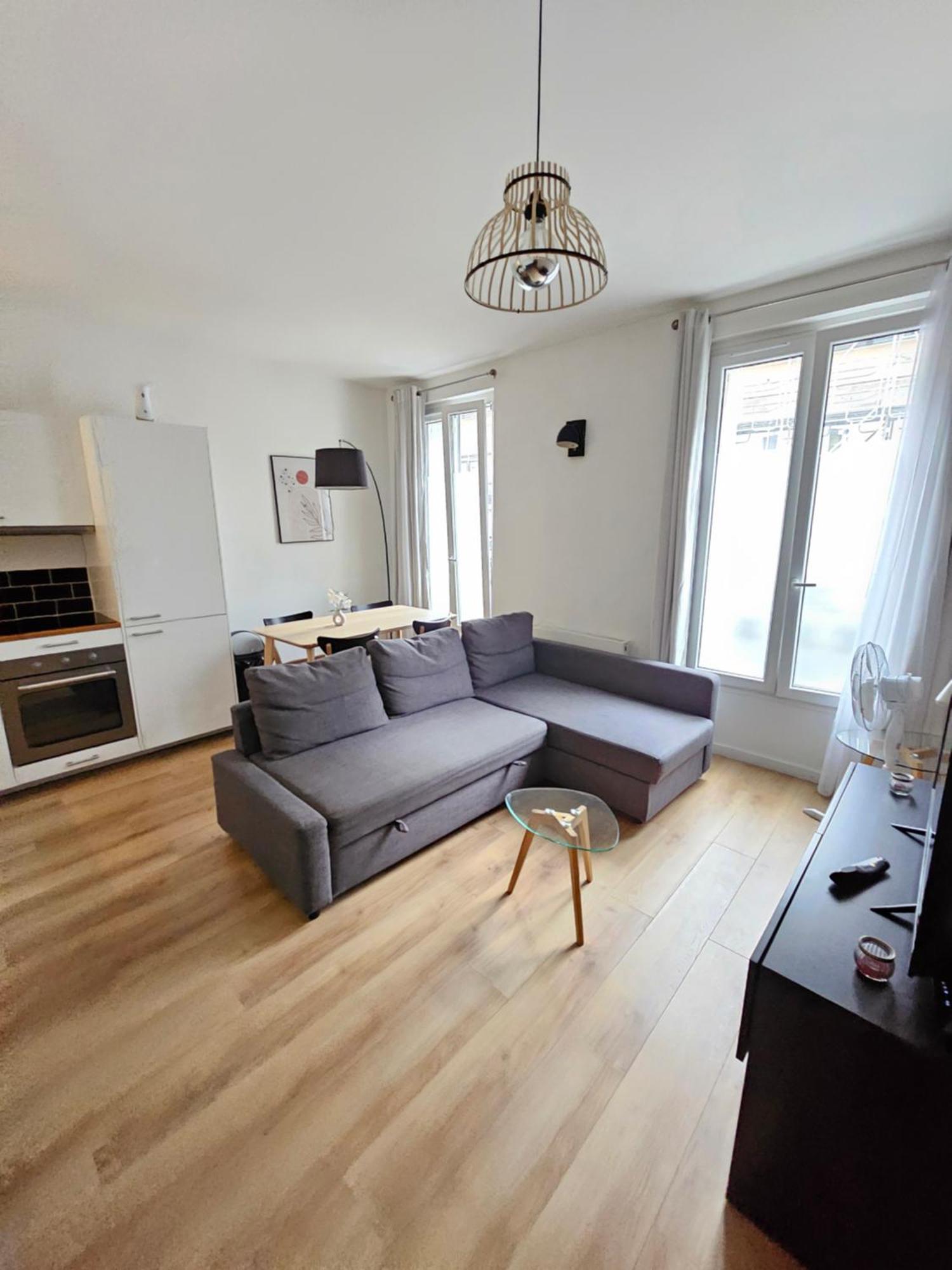 *Appartement Moderne/2 Minutes Du Metro* Saint-Ouen  Exteriör bild