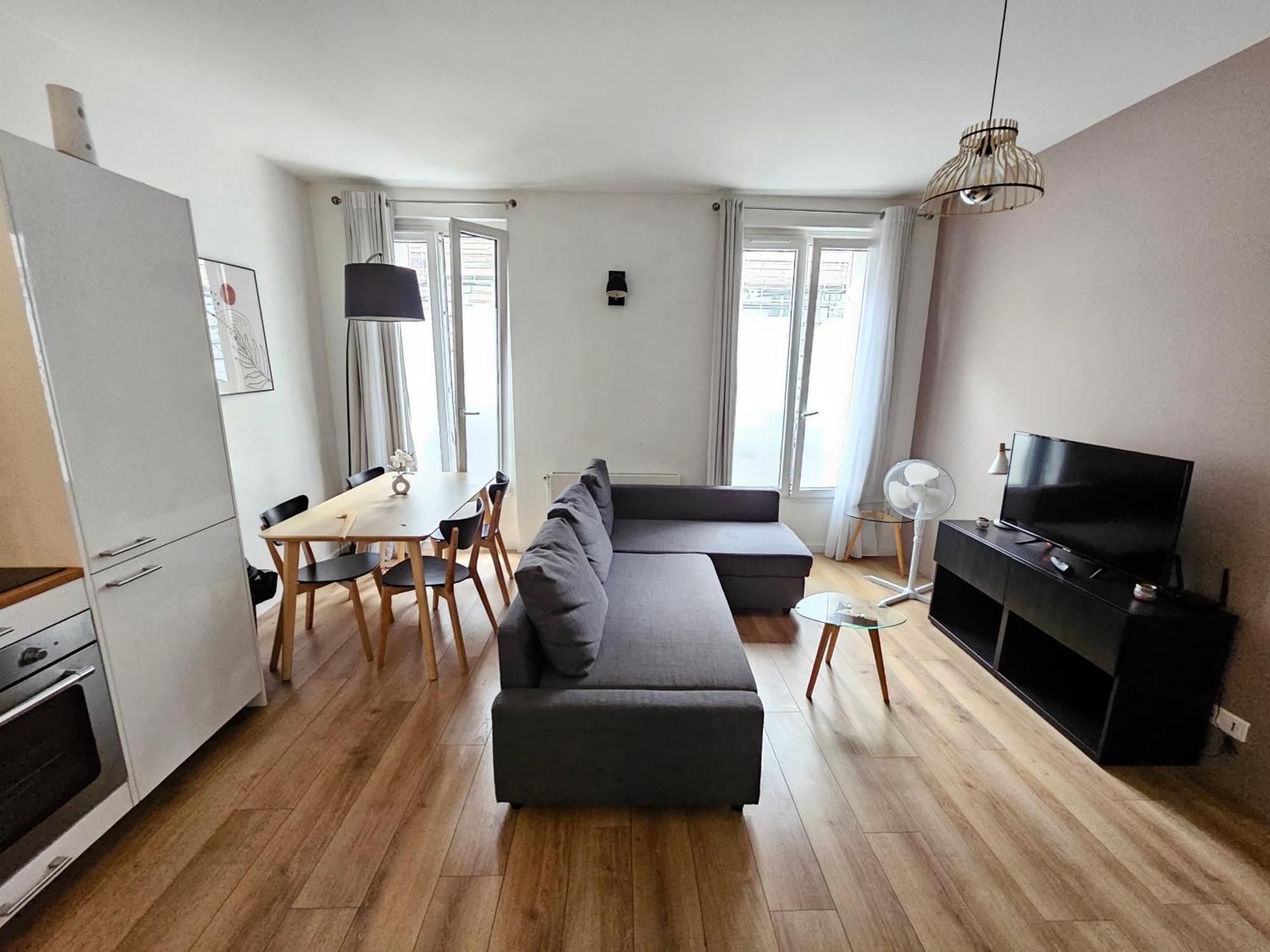 *Appartement Moderne/2 Minutes Du Metro* Saint-Ouen  Exteriör bild