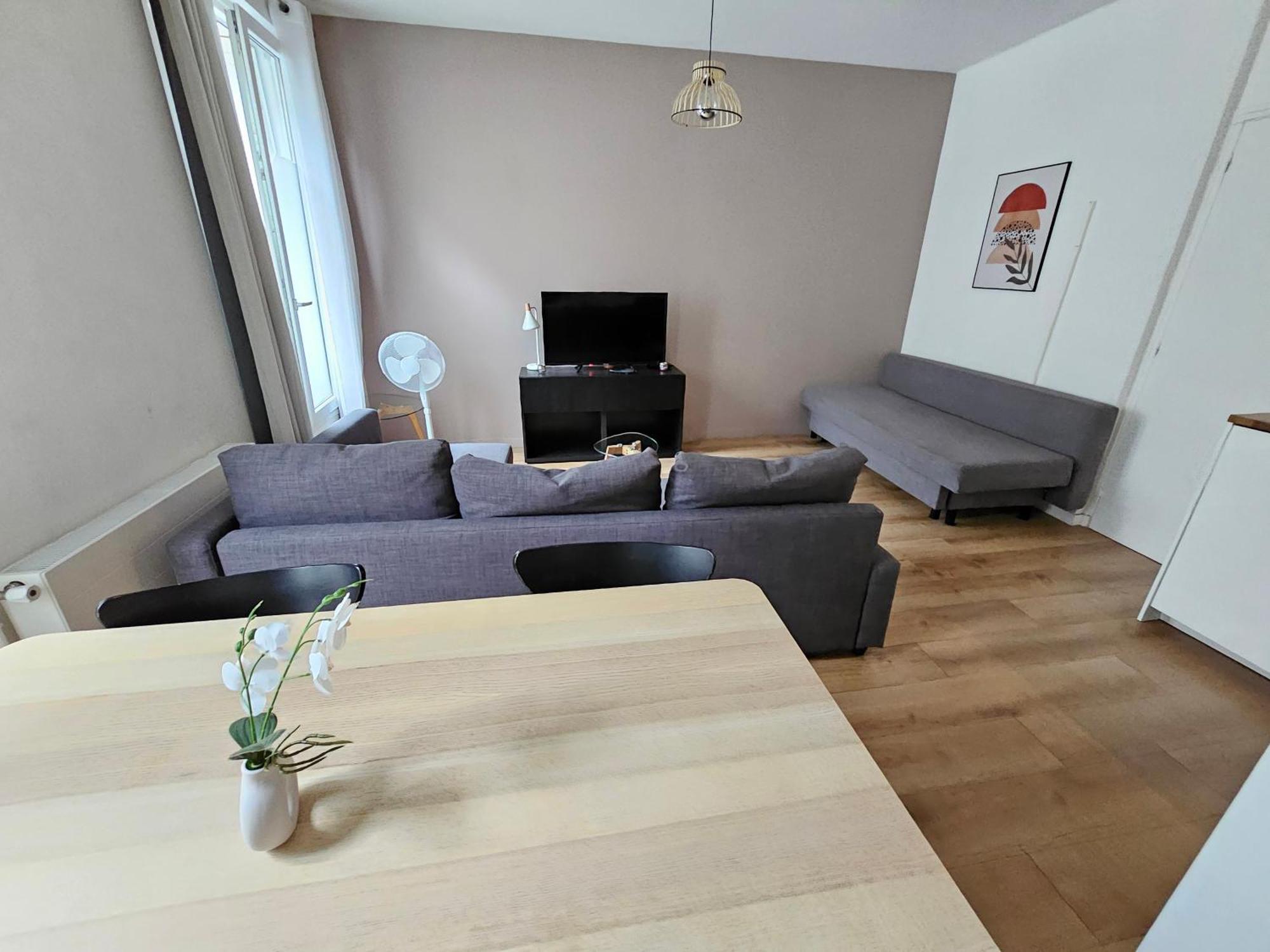 *Appartement Moderne/2 Minutes Du Metro* Saint-Ouen  Exteriör bild