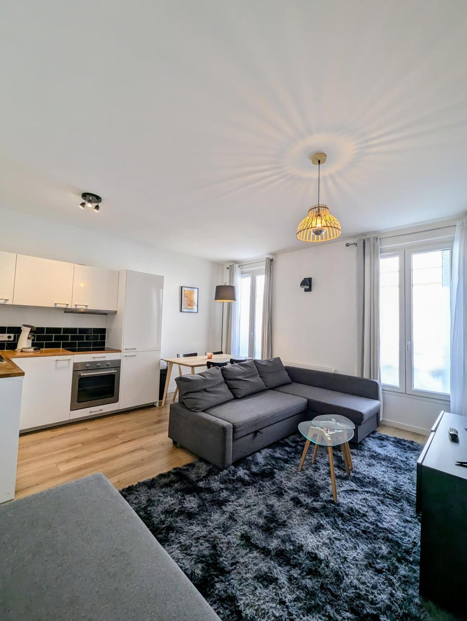 *Appartement Moderne/2 Minutes Du Metro* Saint-Ouen  Exteriör bild